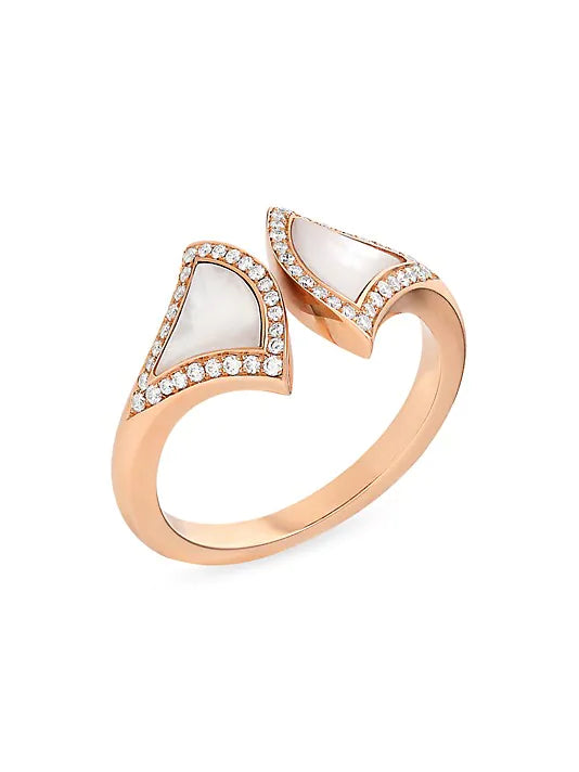 ˇShow YourselfˇDREAM MOP DIAMOND OPEN RING