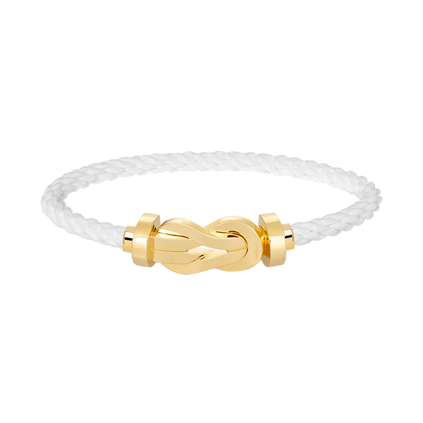 ˇShow YourselfˇCHANCE LARGE 8 FIGURE BUCKLE NO DIAMOND BRACELET GOLD