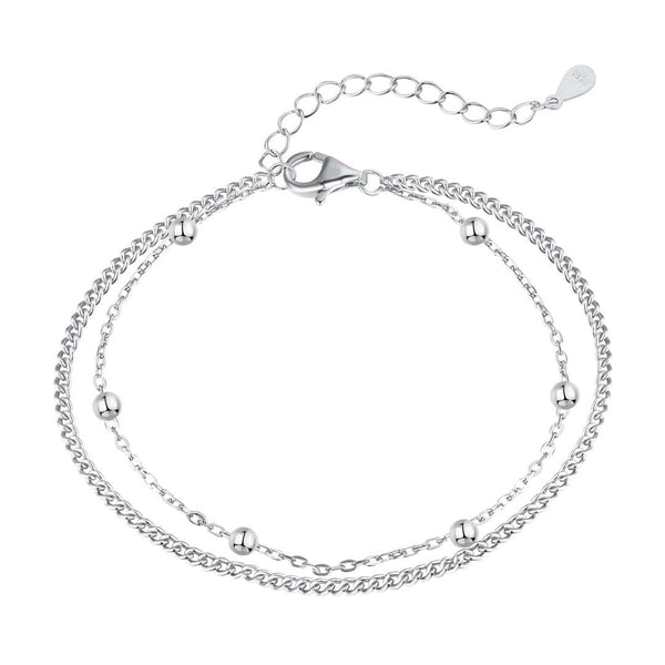 ˇShow YourselfˇDelicate Bead Double Layer Bracelet