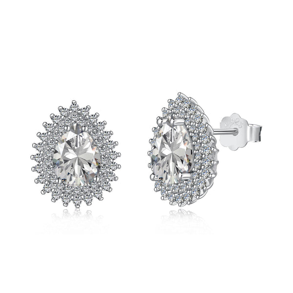ˇShow YourselfˇDelicate Gorgeous Pear Cut Daily Earrings