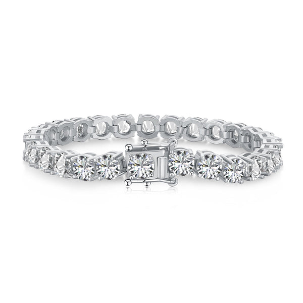 ˇShow YourselfˇDazzling Round Cut Wedding Bracelet