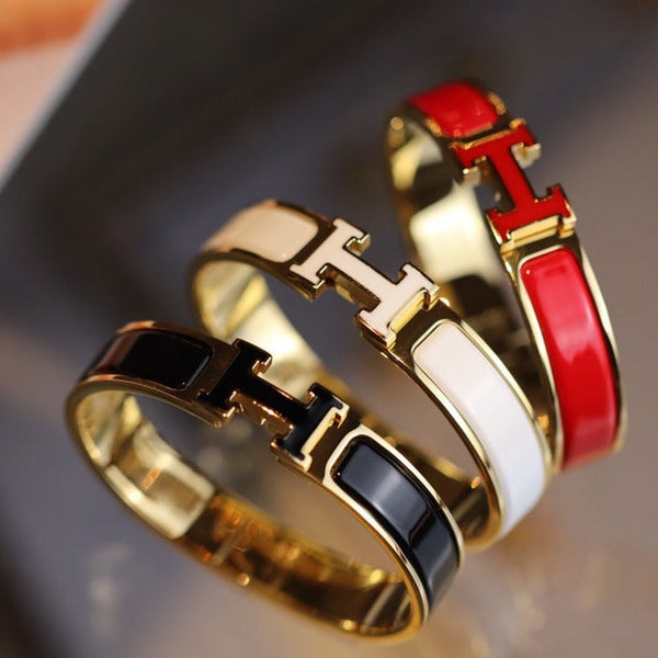 ˇShow YourselfˇH BRACELET 12MM GOLD