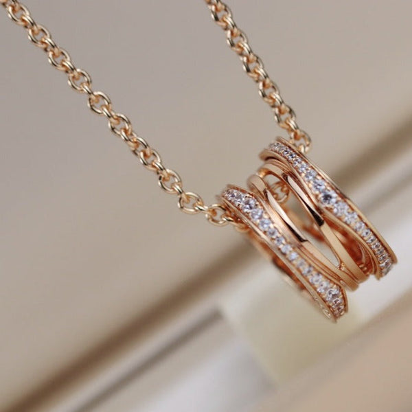 ˇShow YourselfˇZERO 1 PINK GOLD NECKLACE
