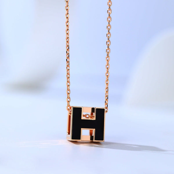 ˇShow YourselfˇH CAGE PINK GOLD NECKLACE