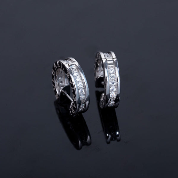 ˇShow YourselfˇZERO 1 MINI SILVER DIAMOND EARRINGS