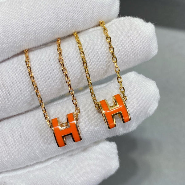 ˇShow YourselfˇMINI POP H NECKLACE
