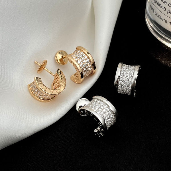 ˇShow YourselfˇZERO 1 DIAMOND PAVED EARRINGS