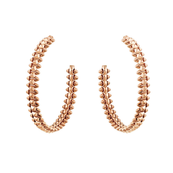 ˇShow YourselfˇCLASH LARGE HOOP EARRINGS