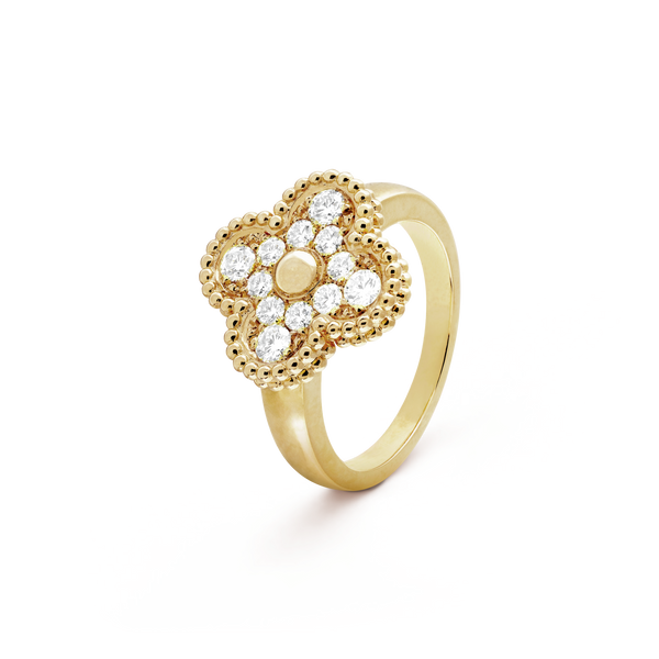 ˇShow YourselfˇCLOVER DIAMOND RING