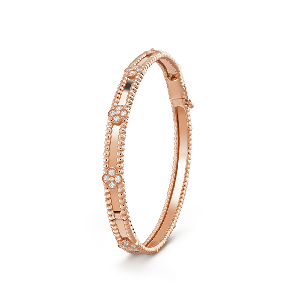 ˇShow YourselfˇCLOVER BRACELET 4MM DIAMONDS