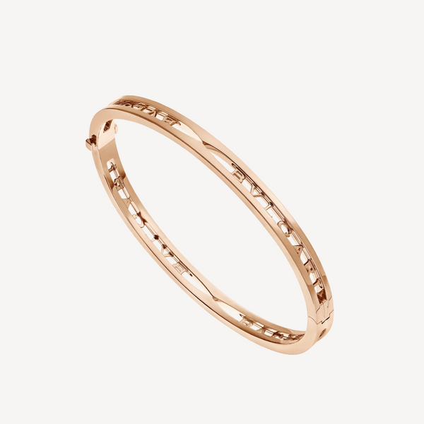 ˇShow YourselfˇZERO 1 SPIRAL LOGO PINK GOLD BRACELET