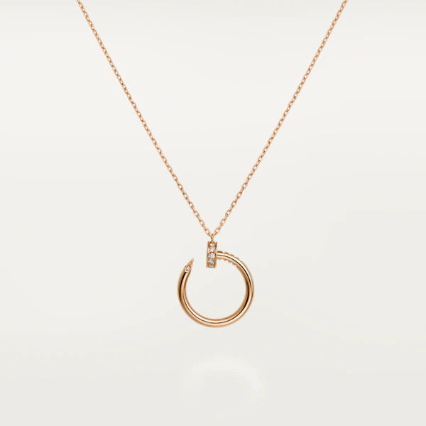 ˇShow YourselfˇJUSTE NECKLACE PINK GOLD