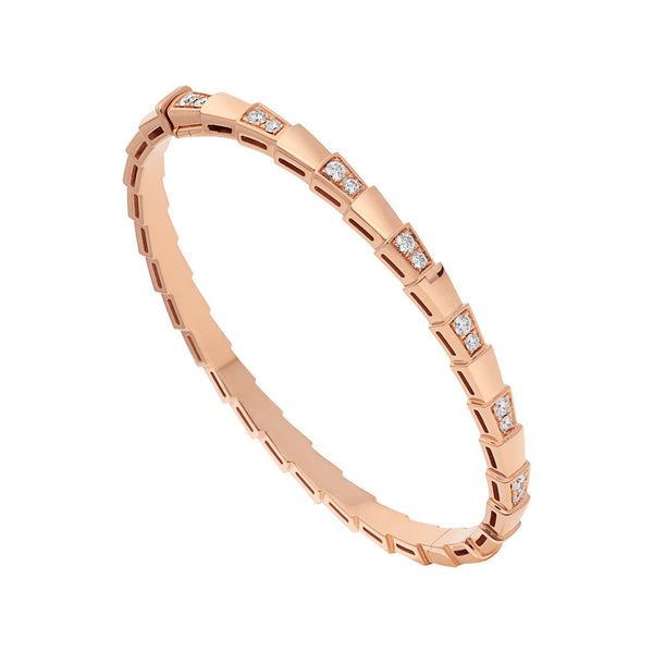 ˇShow YourselfˇSERPENTI SMALL BRACELET PINK GOLD DIAMOND