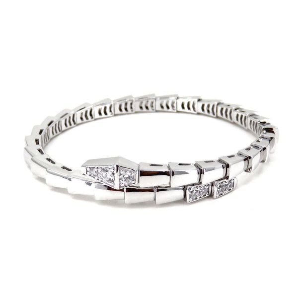 ˇShow YourselfˇSERPENTI BRACELET DIAMONDS SILVER