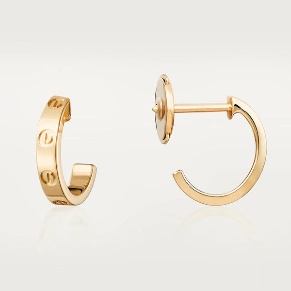 ˇShow YourselfˇLOVE EARRINGS 2.65MM PINK GOLD