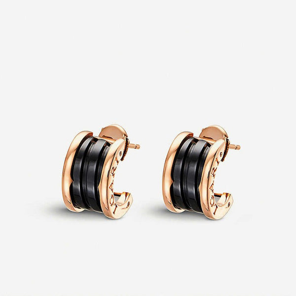 ˇShow YourselfˇZERO 1 PINK GOLD CERAMIC EARRINGS