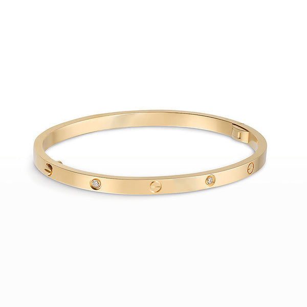 ˇShow YourselfˇLOVE BRACELET 3.65MM 6 DIAMONDS