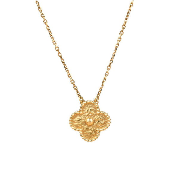ˇShow YourselfˇCLOVER 15MM  BRONZING NECKLACE