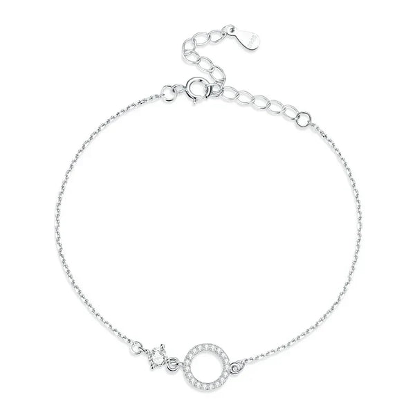 ˇShow YourselfˇBracelet for Female Fine Jewelry Wedding Gift