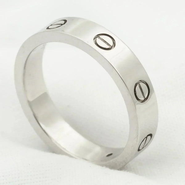 ˇShow YourselfˇLOVE RING 4MM 1 DIAMOND SILVER