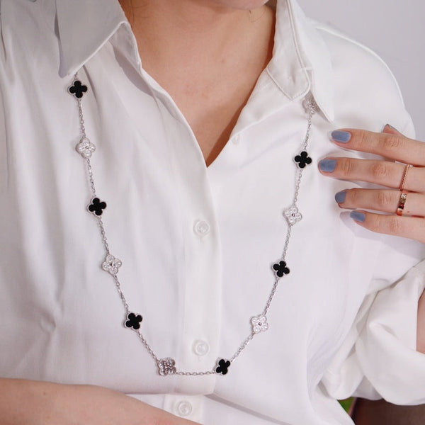 ˇShow YourselfˇCLOVER 20 MOTIFS ONYX DIAMOND SILVER