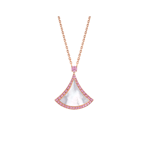 ˇShow YourselfˇDREAM NECKLACE MOP DIAMOND PINK