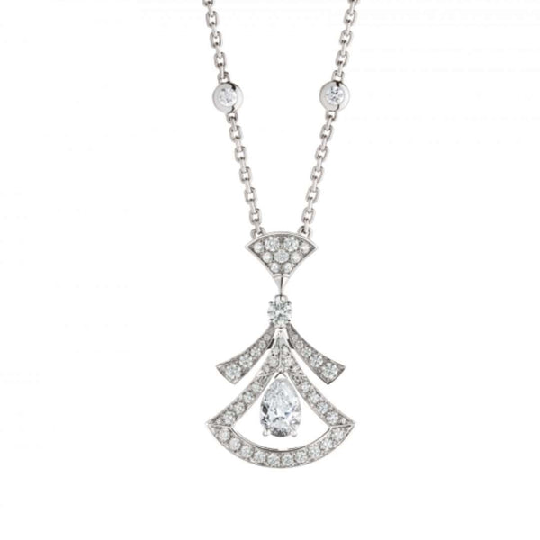 ˇShow YourselfˇDREAM NECKLACE WHITE DIAMOND SILVER