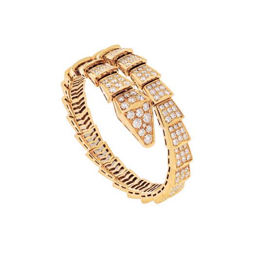 ˇShow YourselfˇSERPENTI BRACELET 8MM GOLD DIAMOND