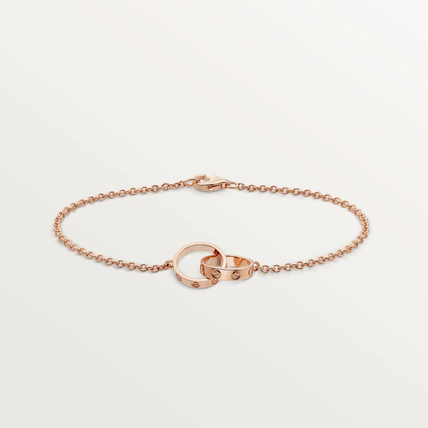 ˇShow YourselfˇLOVE BRACELET DOUBLE RING