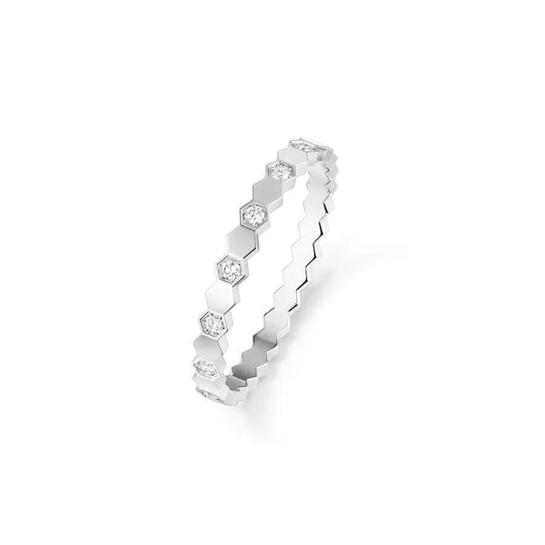 ˇShow YourselfˇBEE LOVE RING SILVER DIAMOND