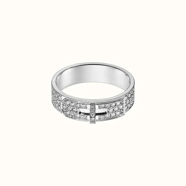 ˇShow YourselfˇKELLY SILVER DIAMOND RING