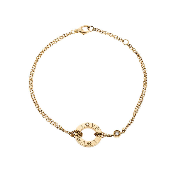 ˇShow YourselfˇLOVE BRACELET 2 DIAMOND