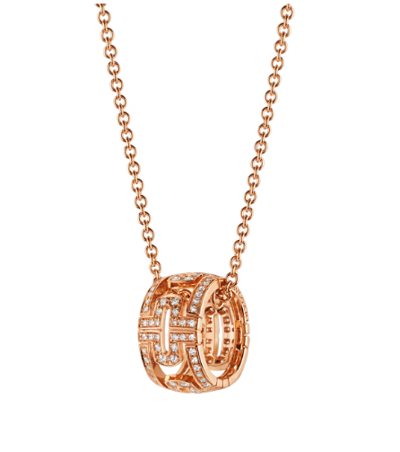 ˇShow YourselfˇPARENTESI NECKLACE PINK GOLD DIAMOND