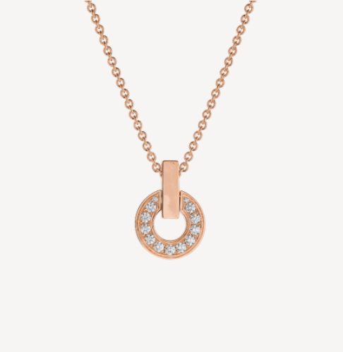 ˇShow YourselfˇGARI NECKLACE PINK GOLD DIAMOND
